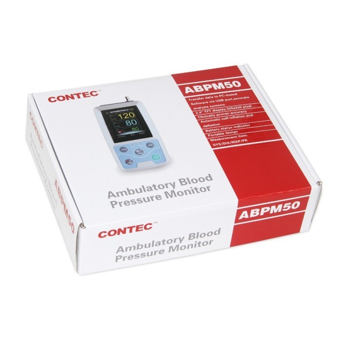 Jual New ABPM50 24 hours Ambulatory Blood Pressure Monitor Holter ...