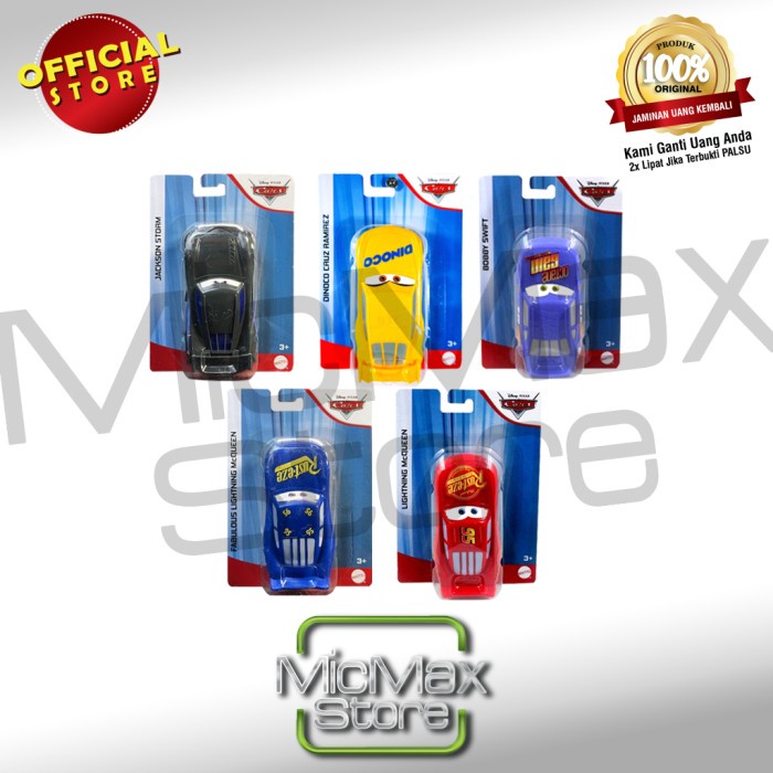Jual Disney Pixar Cars Lightning McQueen VALUE Original GNW87 | Shopee ...