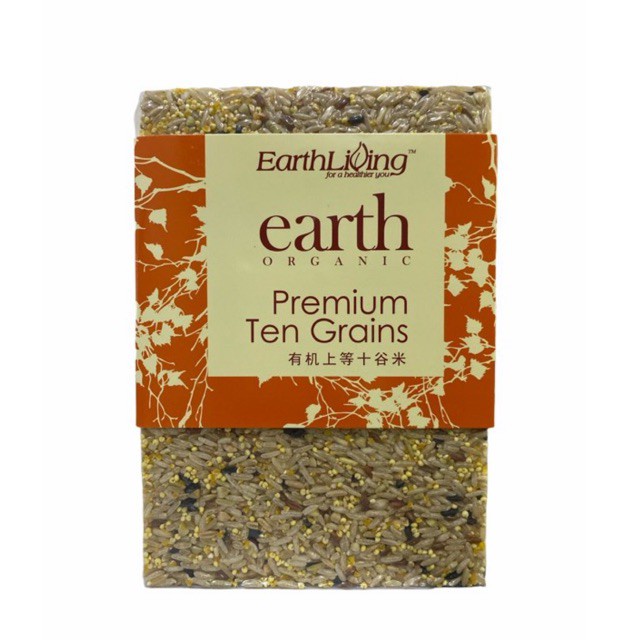 Jual Earth Living Organic Premium Ten Grains 1kg CitraFood Shopee