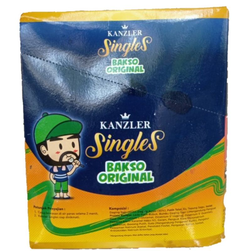 Jual KANZLER Bakso Singles Original 1 Box | Shopee Indonesia