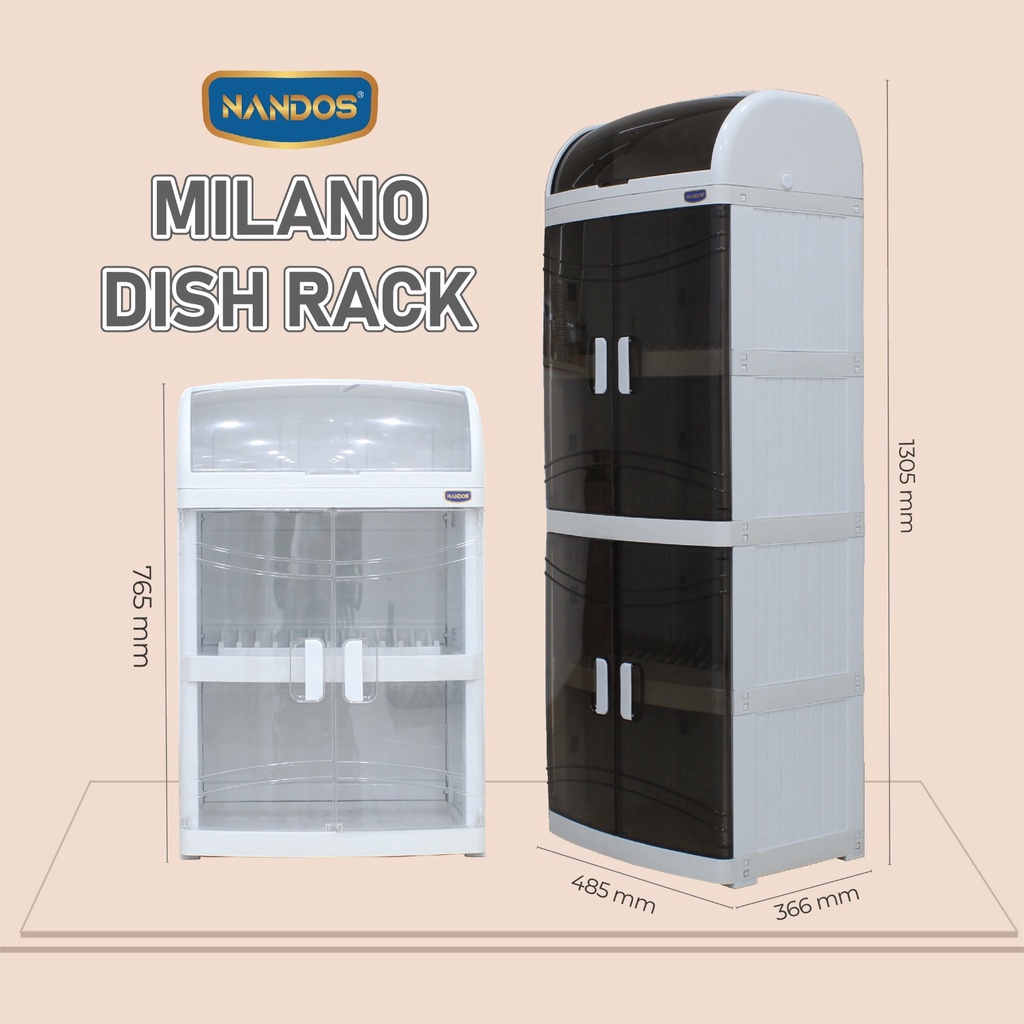 Jual MILANO DISH RACK 3 SUSUN - NANDOS | Shopee Indonesia