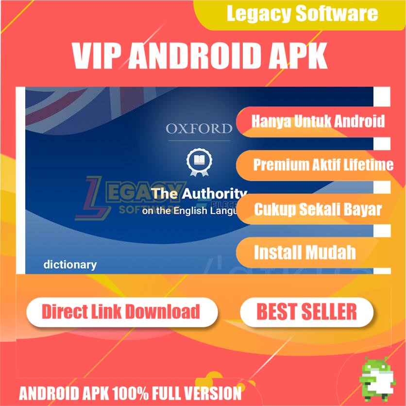 Jual Oxford Dictionary Lifetime APK (Pro Unlocked) Shopee Indonesia