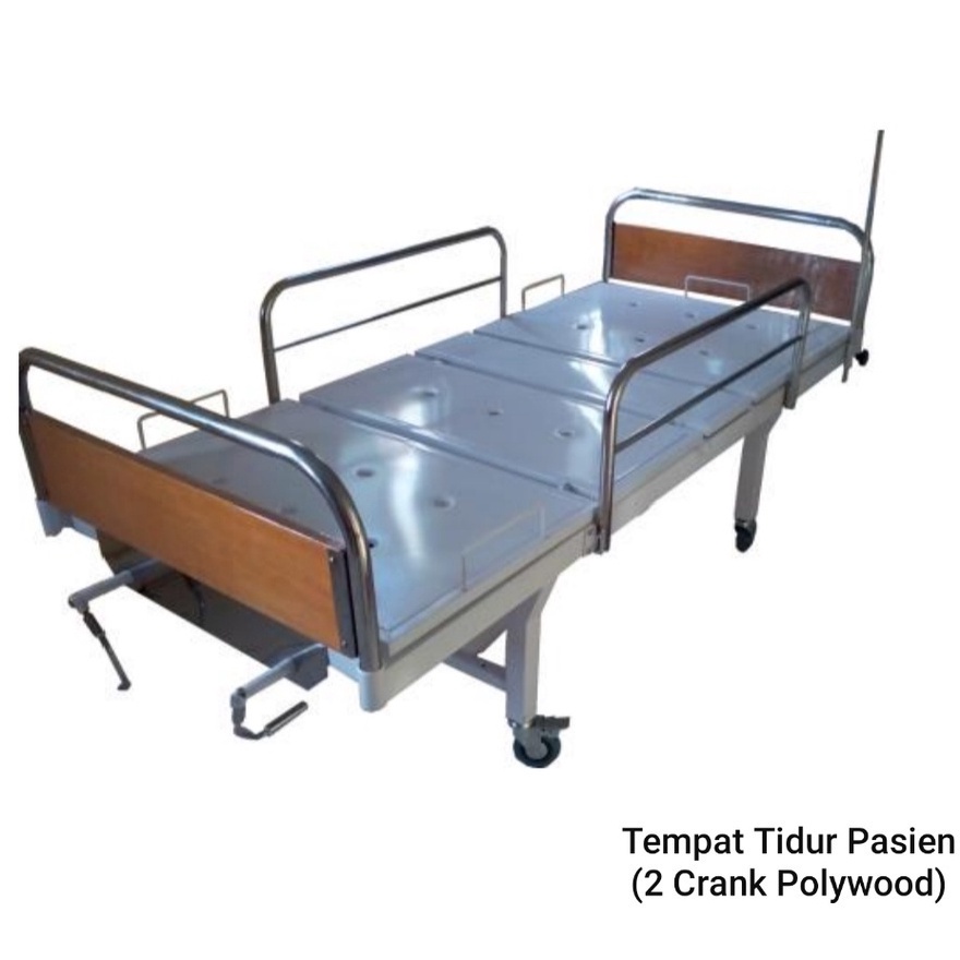 Jual ZAM PRODUCT - Tempat Tidur Pasien 2 Crank Polywood - Tempat Tidur ...