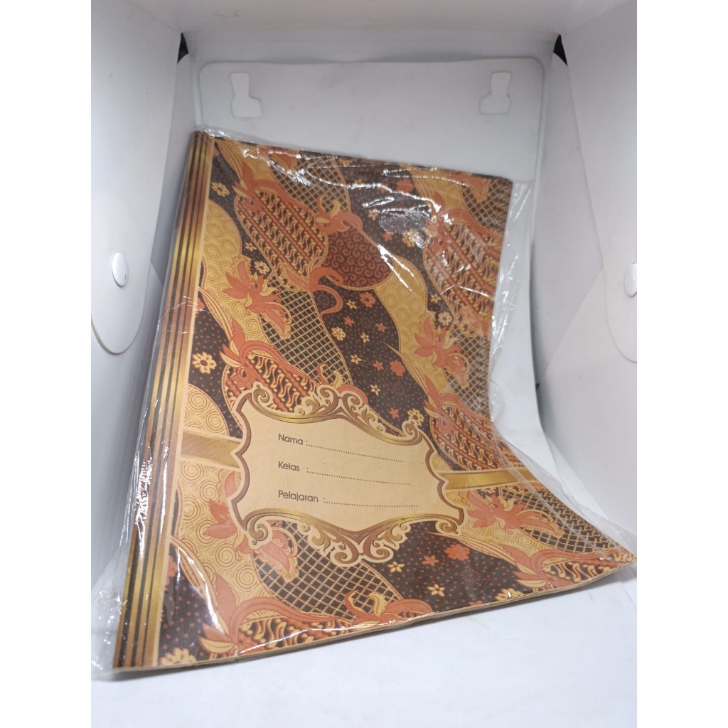 Jual Sampul Kertas Bermotif Batik Ukuran Kwarto Boxi A B Berwarna