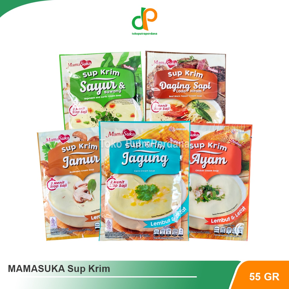 Jual Supsoup Krim Mamasuka 55gr Shopee Indonesia