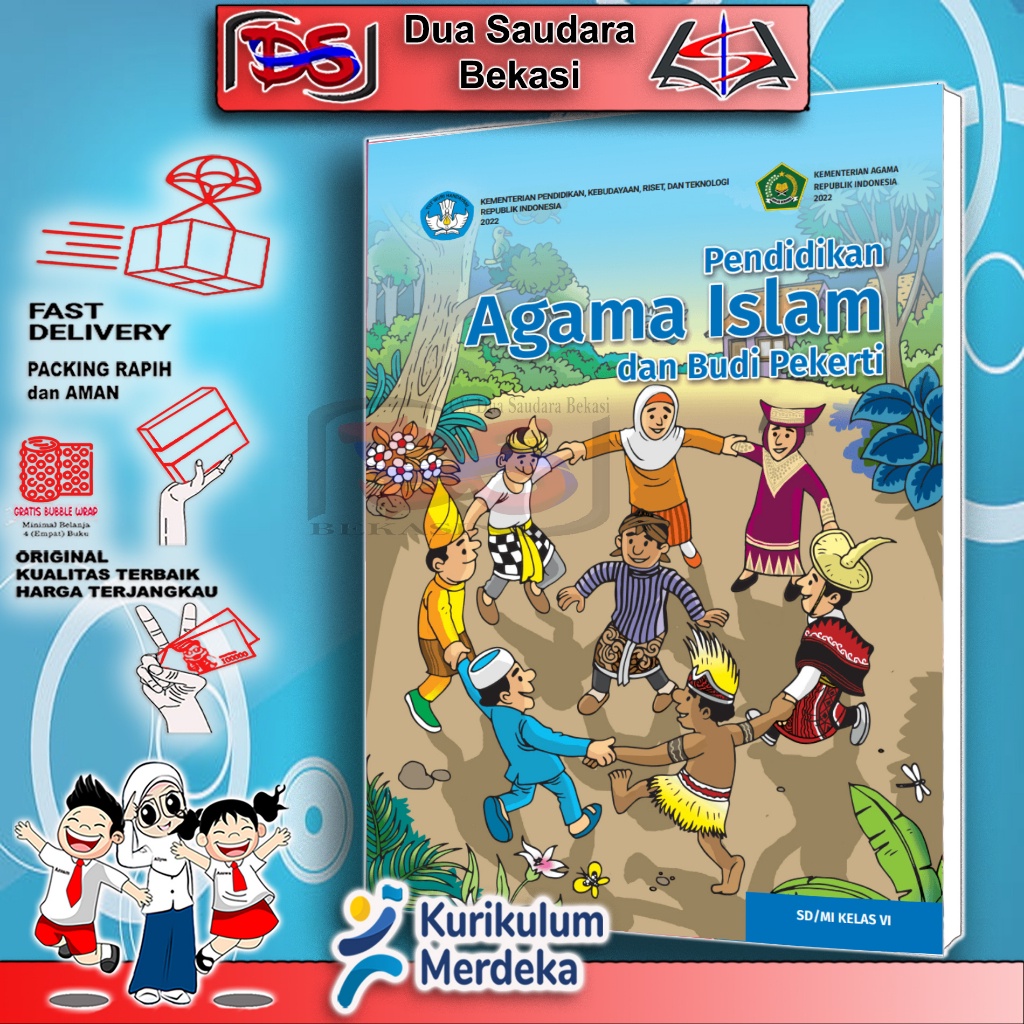 Jual KM-BS PAI Kls 6 SD/MI Kurikulum Merdeka || Buku Siswa Pendidikan ...