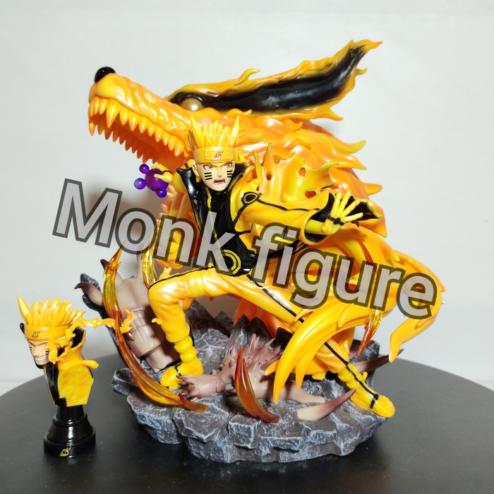 Jual Statue Naruto X Kurama MY Studio Recast Led Shopee Indonesia