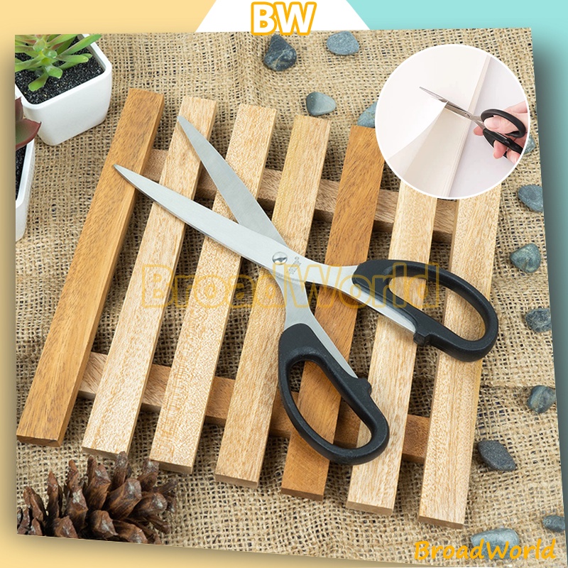 Jual Gunting Kertas Hitam Stainless Steel / Serbaguna Gunting Kertas