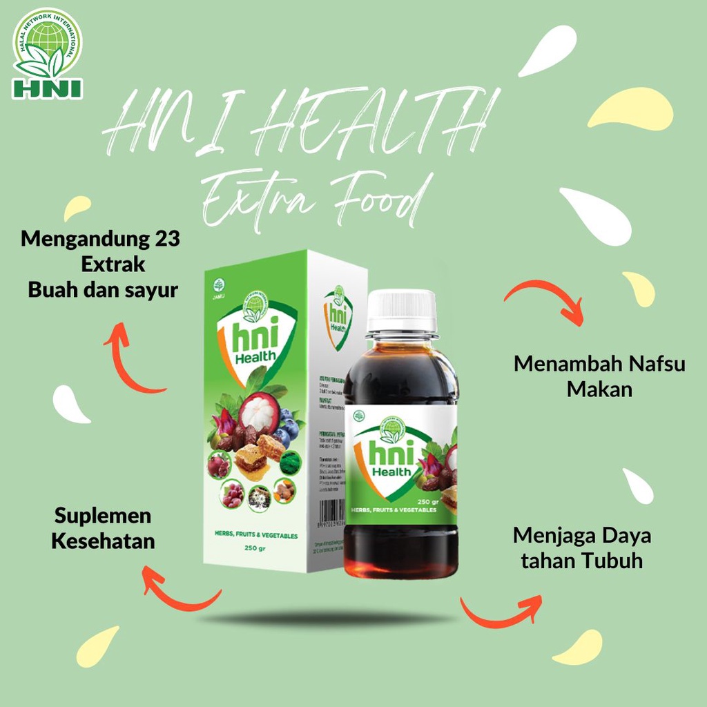 Jual Hni Health Madu Extrafood Mengandung Extrak Buah Dan Sayur