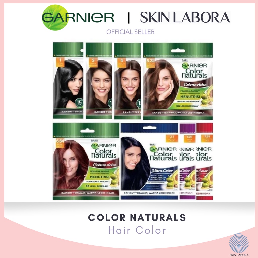 Jual GARNIER Hair Color Naturals Ultra Color SACHET Pewarna Rambut Shopee Indonesia