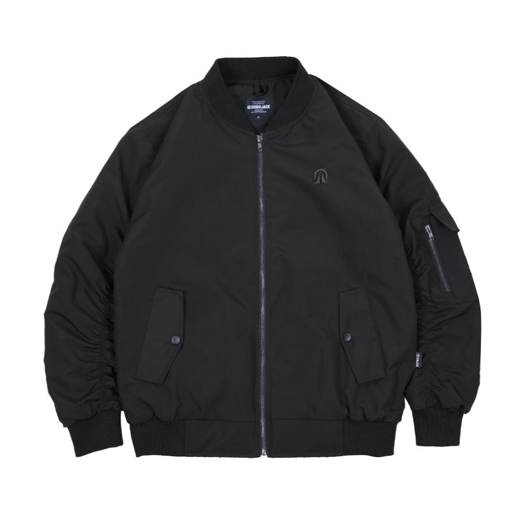 Jual Dobujack Jacket Timebomb Black Bomber Jacket Shopee Indonesia