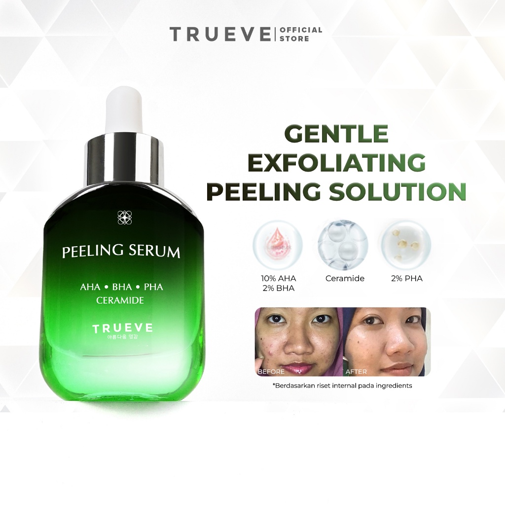 Jual Dcp0s Trueve Peeling Serum 10 Aha 2 Bha 2 Pha Ceramide