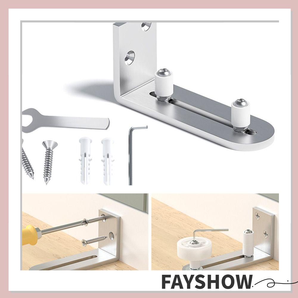 Jual FAY Penuntun Lantai Pintu Gudang Sliding Warna Silver Desain