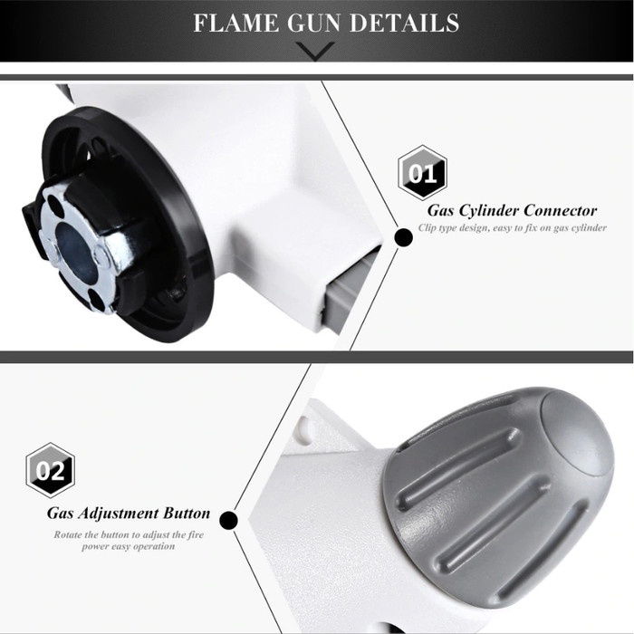 Jual Kepala Portable Gas Torch Flame gun Las Butane Blow Torch Api Jet ...