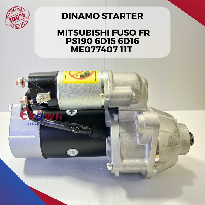 Jual Dinamo Starter 6D14 6D15 6D16 Mitsubishi Fuso FR PS190 Mitsubishi ...