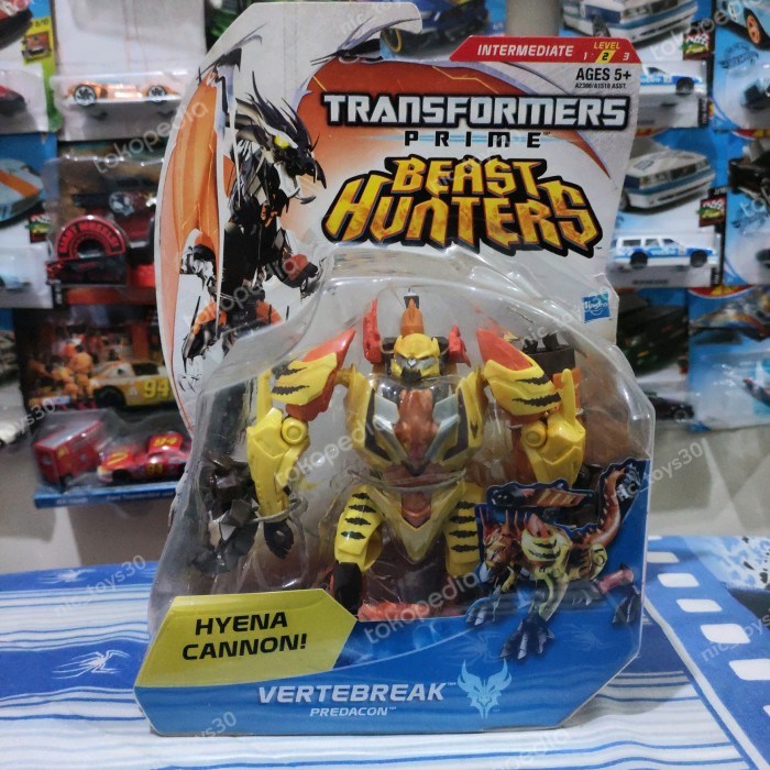Jual TRANSFORMERS PRIME BEAST HUNTERS VERTEBREAK PREDACON HYENA CANNON ...