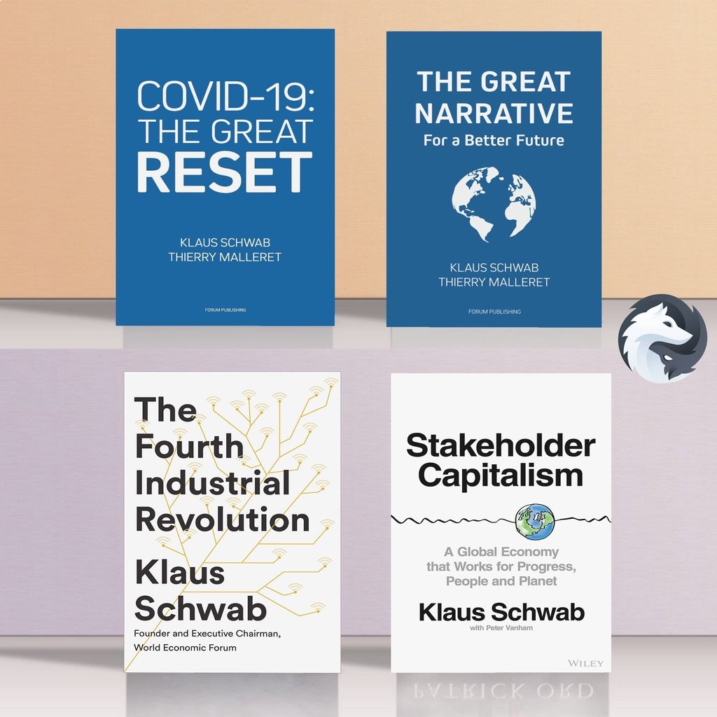 Jual Klaus Schwab Books Collection (Covid 19: The Great Reset, The ...