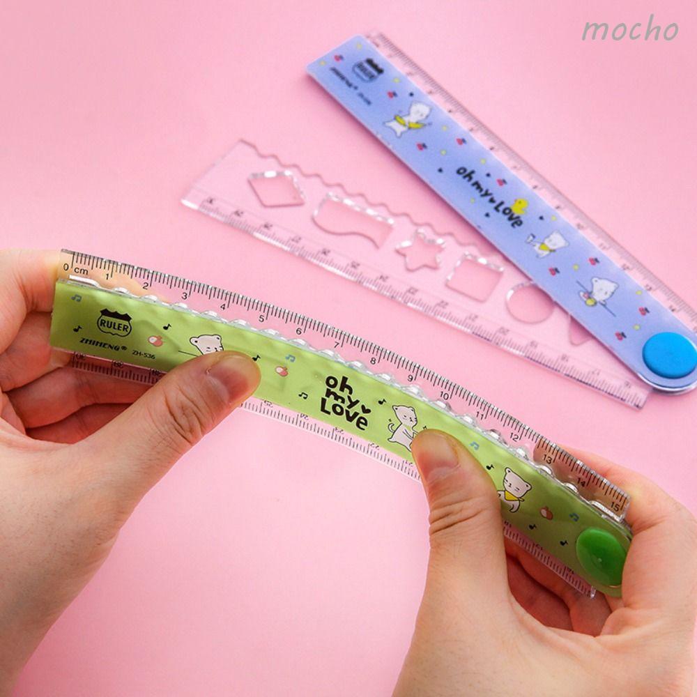 Jual Mocho Penggaris Lipat Kreatif Kartun Menggambar Alat Desainer