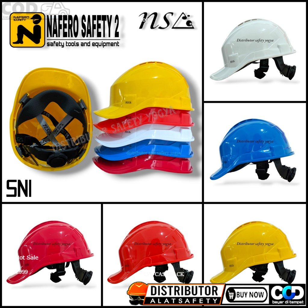 Jual Helm Proyek Nsa Safety Helmet Nsa Helm Proyek Berkualitas Sudah