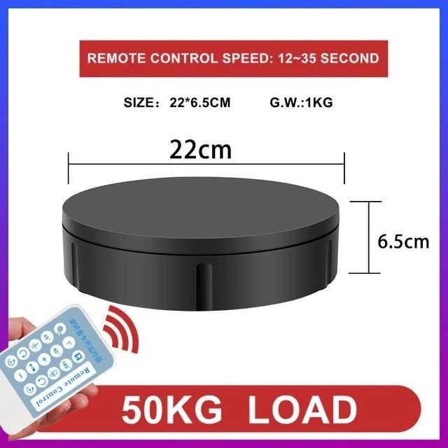 Jual Rotating Stand Display Alas Putar Produk Fotografi Dengan Remot ...