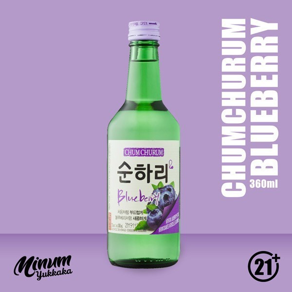 Jual Chum Churum Blueberry 360ml | Shopee Indonesia