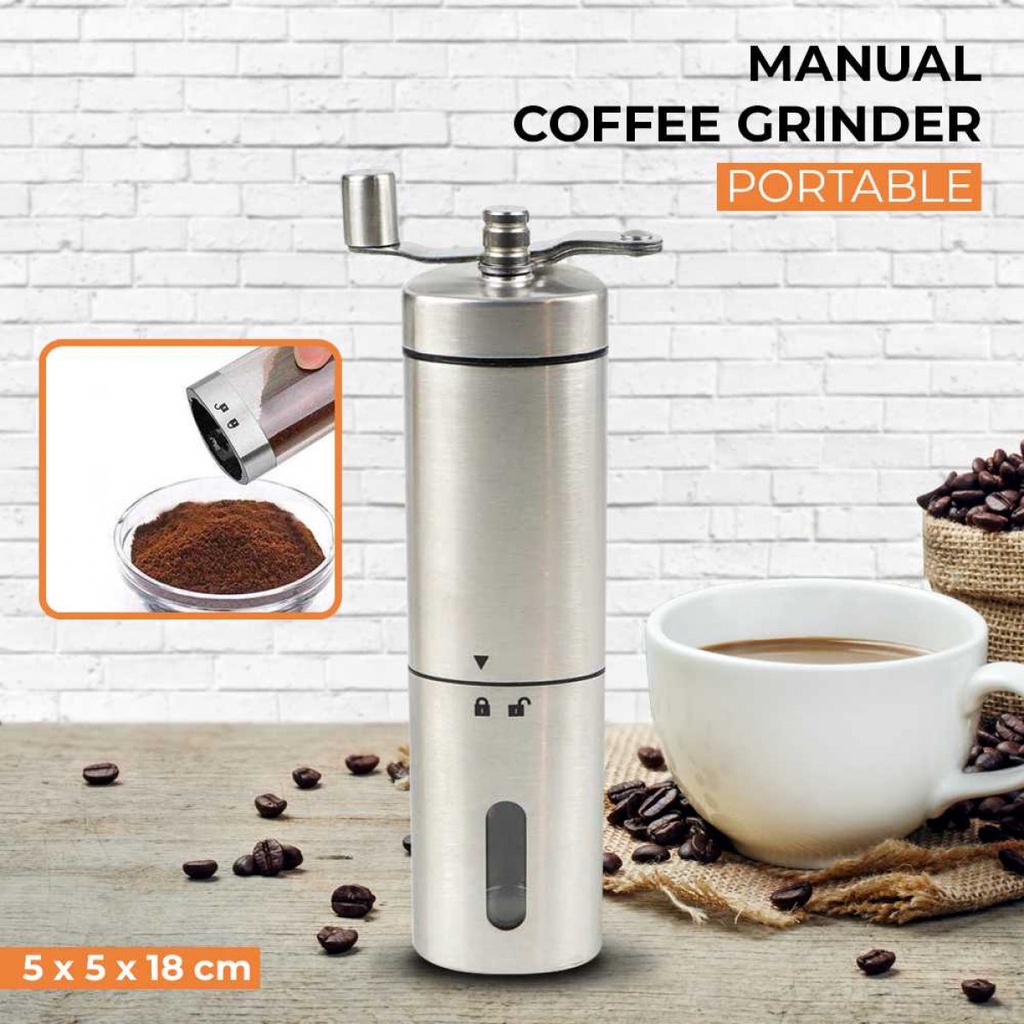Jual Alat Penggiling Kopi Manual Coffee Grinder Portable EC03
