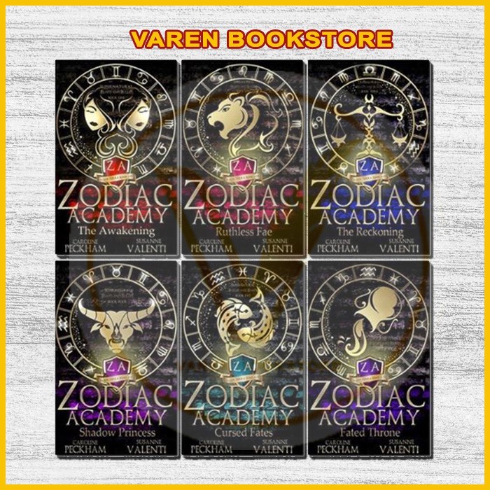 Jual Zodiac Academy Book Series By Caroline Peckham English Shopee Indonesia