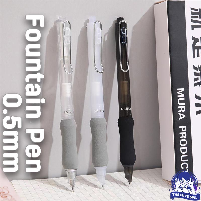 Jual Pulpen Mekanik /0.5mm Pulpen Fountain Pen Ujung Flat Bahan ...