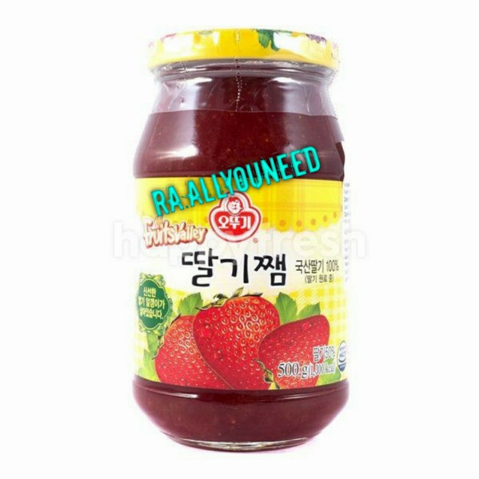 Jual Ottogi Strawberry Jam /Selai Stroberi 500gr | Shopee Indonesia