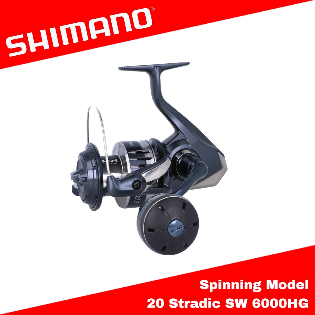 Jual Shimano Spinning Reel 20 Stradic SW 6000HG
