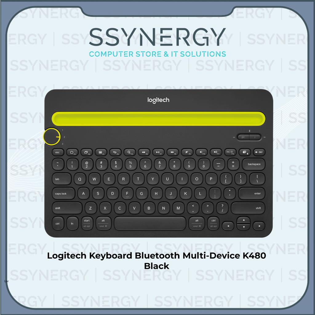 Jual Logitech K480 Multi-Device Bluetooth Wireless Keyboard | Shopee ...