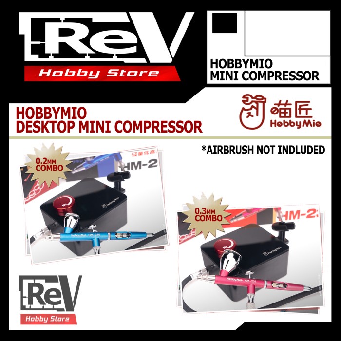 Jual HOBBY MIO MINI DESKTOP COMPRESSOR KOMPRESOR AIRBRUSH MODEL KIT ...