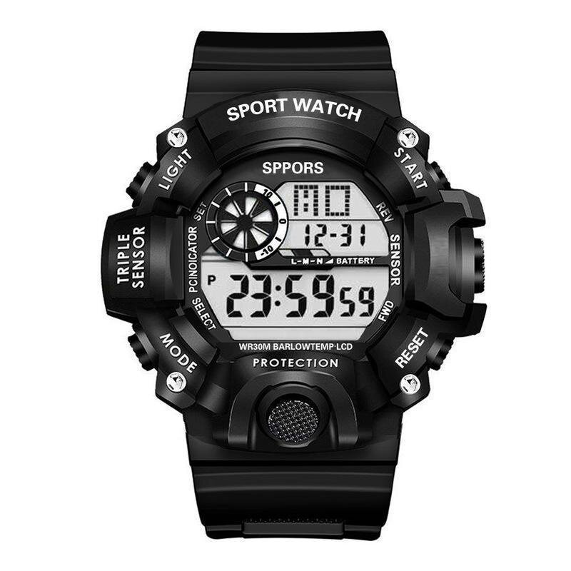 Jual Jam Tangan Pria Casual Rubber Digital HONHX Jam Tangan Pria Digital Day Date Import Shopee Indonesia
