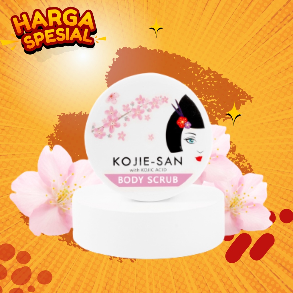 Jual KojieSan Sakura Body Scrub Kojic 250gr Shopee Indonesia