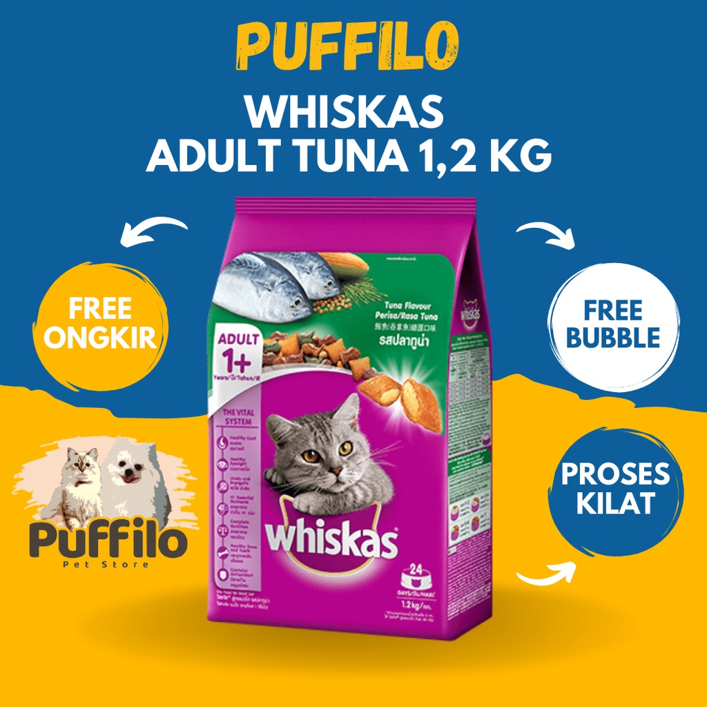 Jual WHISKAS DRY FOOD JUNIOR ADULT Shopee Indonesia