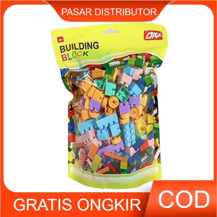 Jual Mainan Anak BUILDING BLOCK 288PCS Balok Susun Anak DIY Block DIY ...