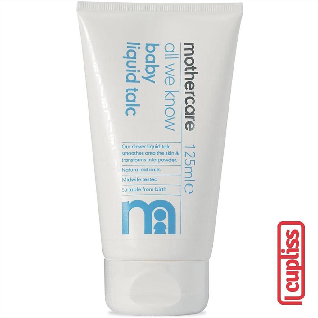 Jual Mothercare Original All We Know Baby Liquid Talc 125ml Bedak Cair ...