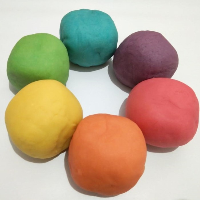Jual NEW Promo COD playdough homemade kids save non toxic playdough