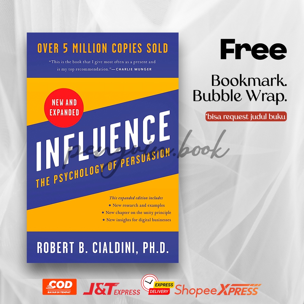 Jual Influence : The Psychology Of Persuasion By Robert B. Cialdini ...