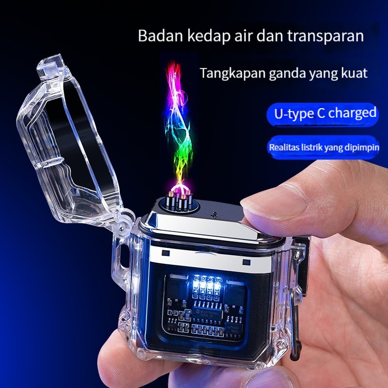 Jual korek USB unik bisa di cas Kelas atas untuk merokok/korek api ...