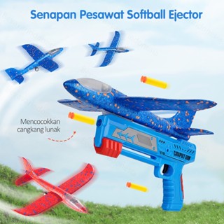 Jual BEVAVAR Mainan Anak Pesawat Terbang Berlampu Mainan Anak Pistol ...