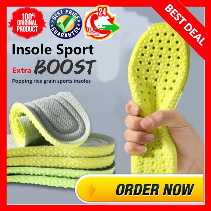 Jual Insole Sepatu Olahraga Sol Sepatu Sport Alas Kaki Sepatu Boost