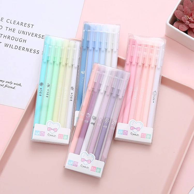 1 SET 6PCS PULPEN GEL