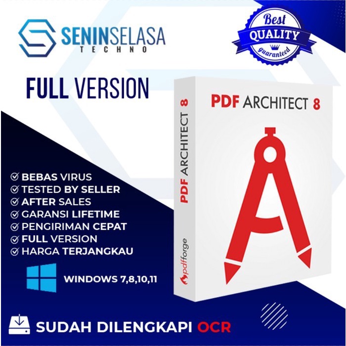 Jual software edit pdf ocr pdf architect pro ocr 10 win shopee