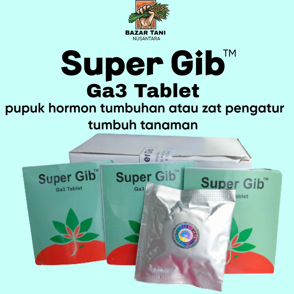 Jual Super Gib Ga3 Tablet Supergib Zpt Supergip Super Gib SUPERGIB ...