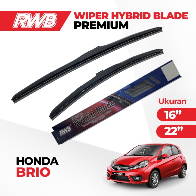 Jual Wiper Mobil Honda Brio Mobilio BRV Sepasang Shopee Indonesia