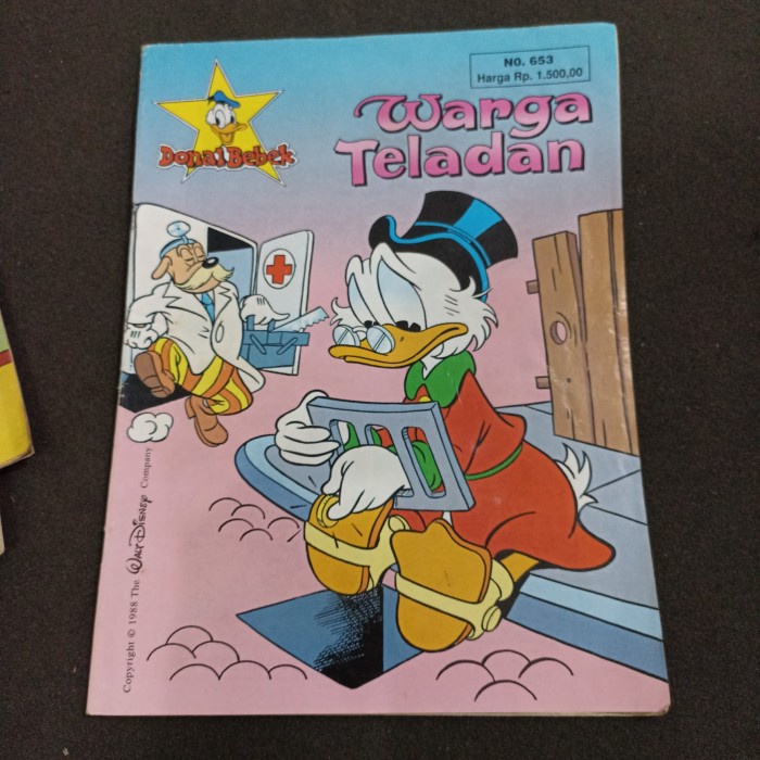 Jual Majalah Komik Donal Bebek Tahun An Terawat Rapi Halaman