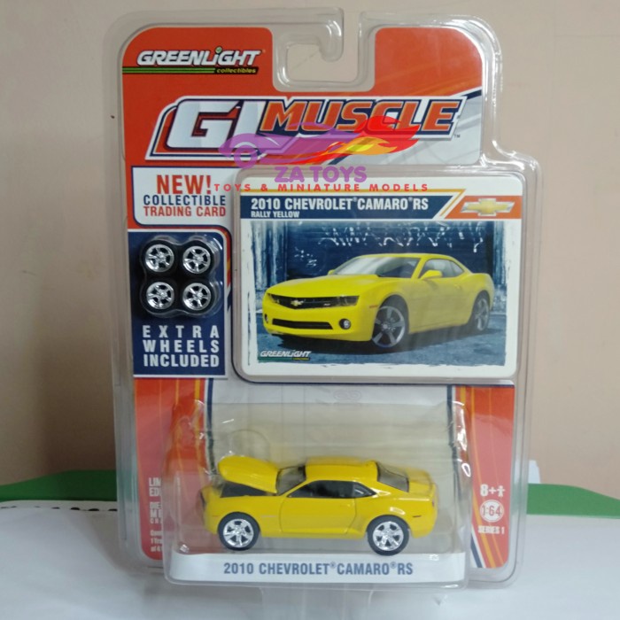 Maisto 1:24 2010 Chevrolet Camaro RS in Orange - Assembly Line Diecast Metal Model Kit