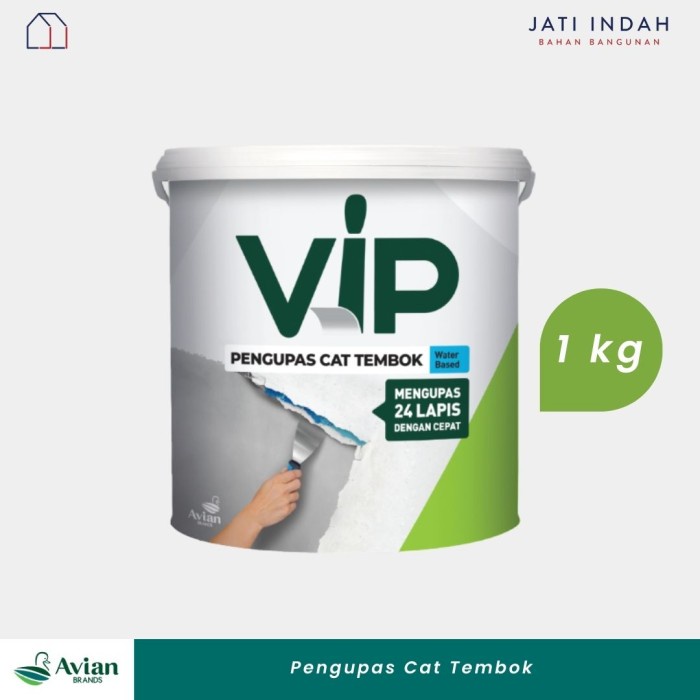 Jual VIP Pengupas Cat Tembok 1 kg Water Base / Paint Remover Dinding