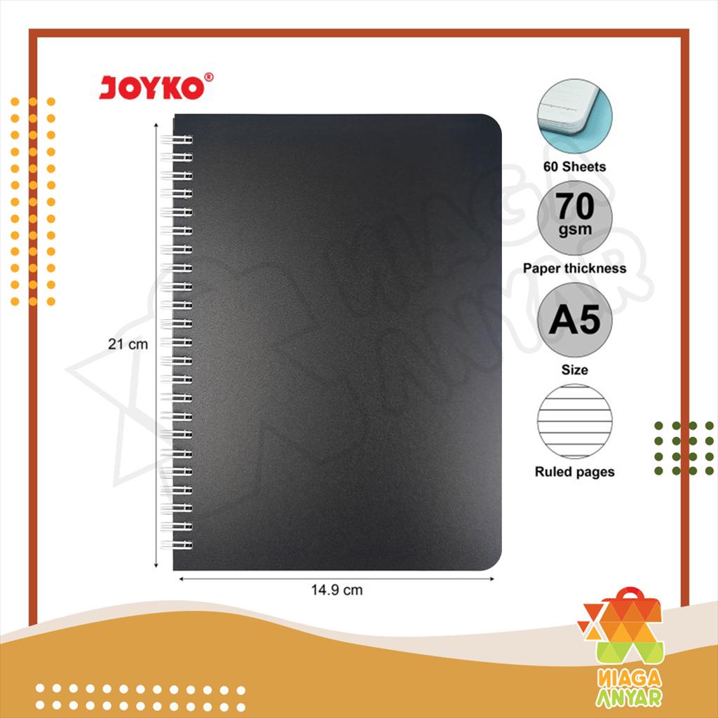 Jual Na Joyko Notebook A5 Ruled Note Book Diary Agenda Buku Catatan